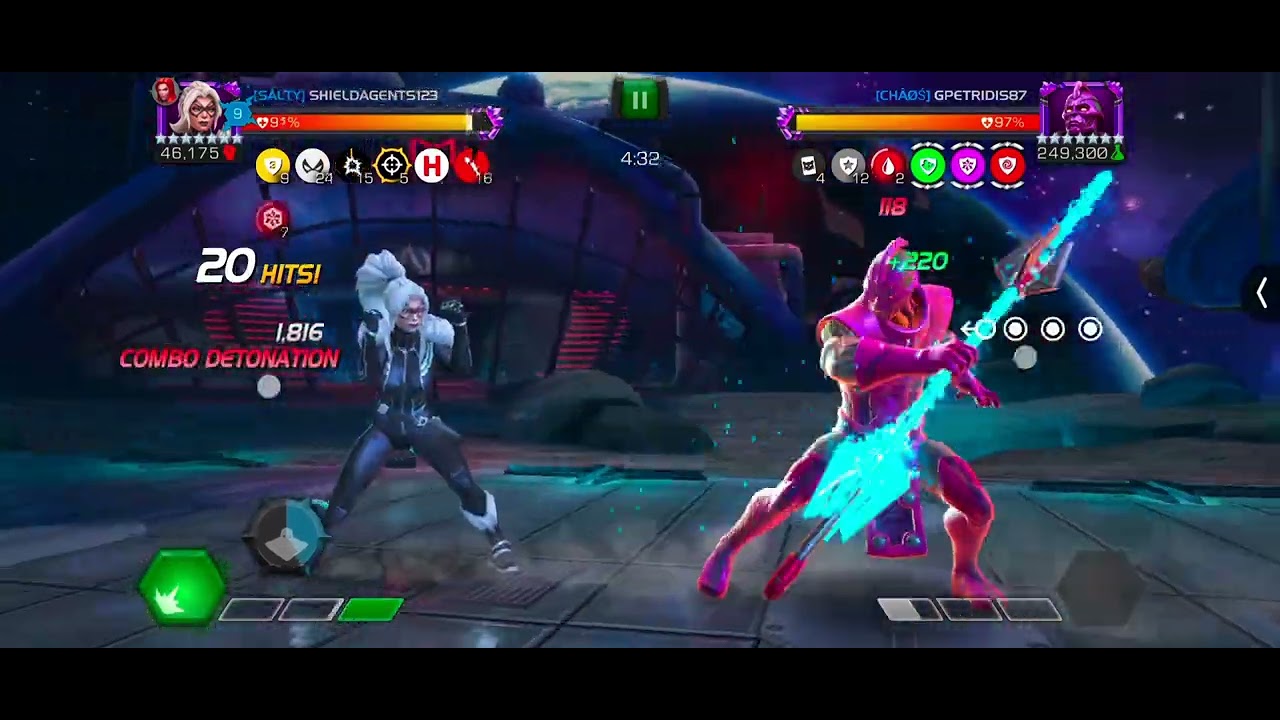 Practice for next season | High Evolutionary Boss | MCOC War #10 - Season 60 - Salty vs CHAOS