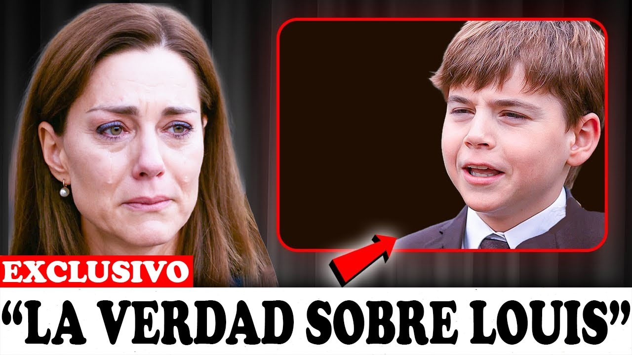 ¡Última hora! Catherine rompe el silencio sobre la grave situación del príncipe Luis.