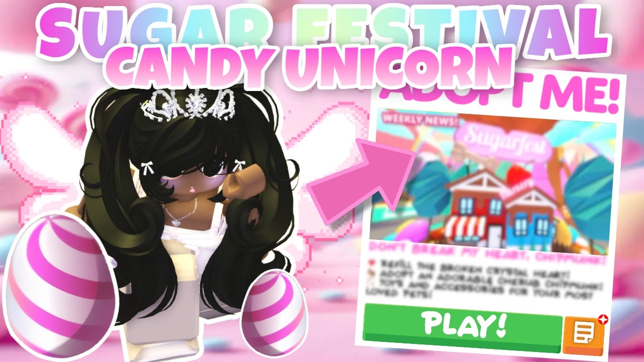 🧁How to Get the NEW Candy Unicorn & Pets in Adopt Me!🍧 | Sugar Fest Update | ChristinaMichellePlayz
