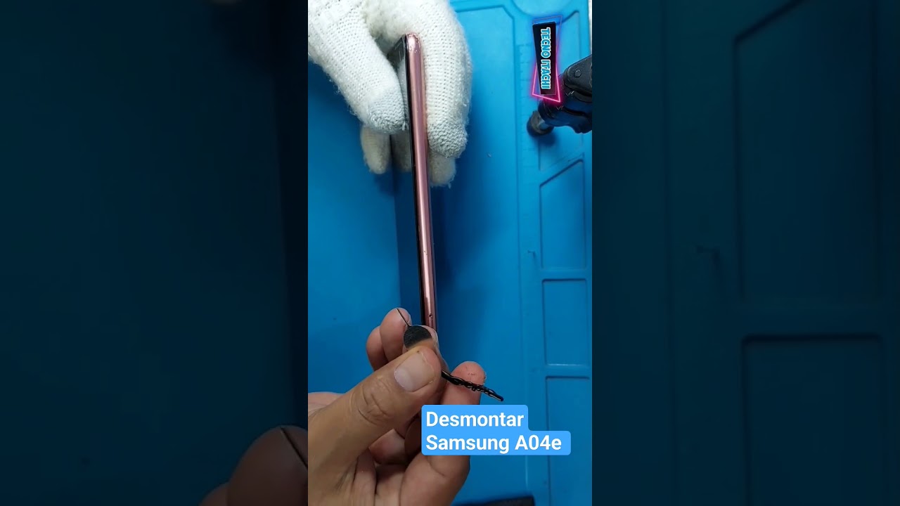 Desmontar Samsung A04e Quitar Tapa Trasera #android #smartphone #samsung