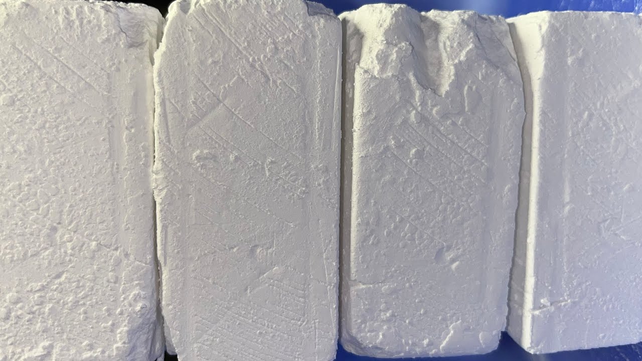 Fresh Block Crush | Glassy & Buttery Chalk | ASMR | Oddlysatisfying | Sleepaid