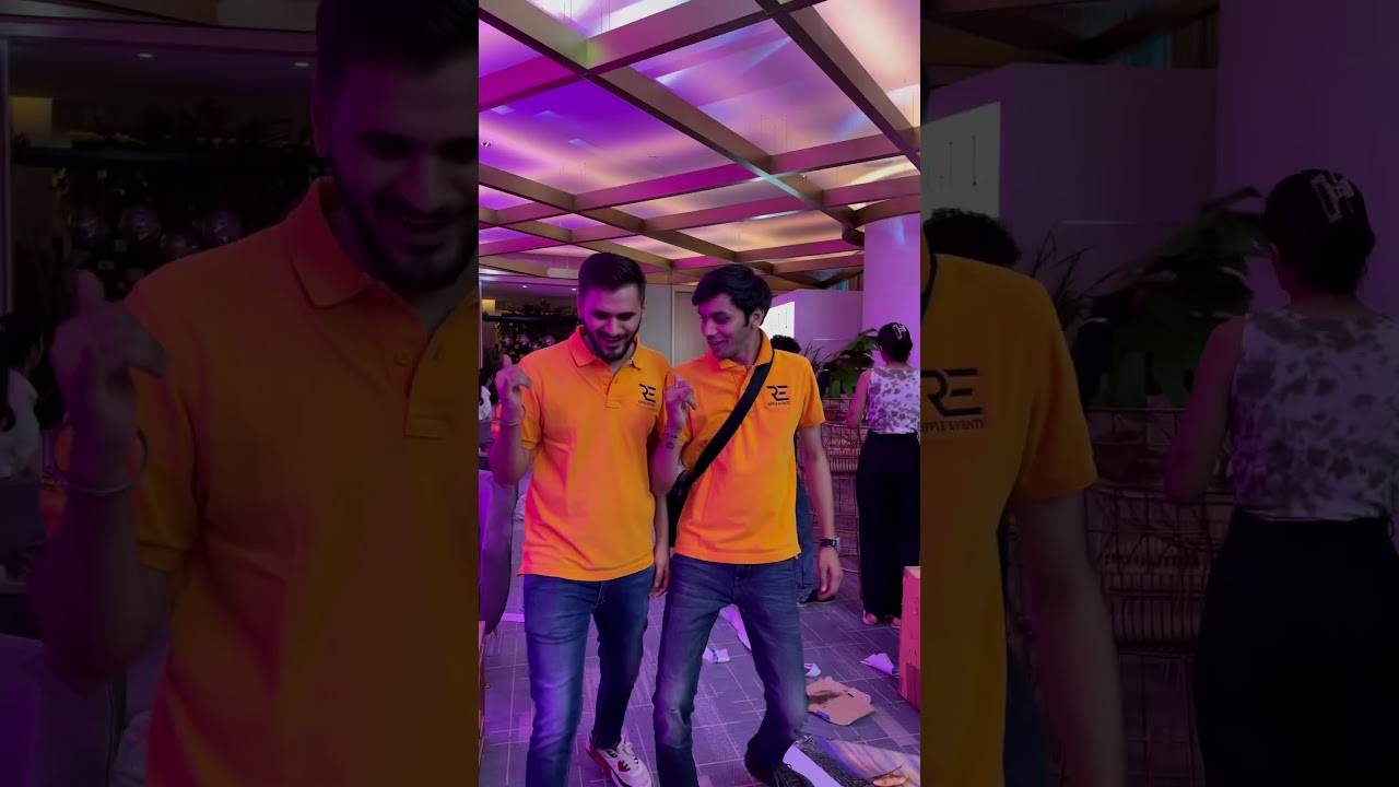 BTS video of a silver jubilee event.  #tropical #event #party #bts #shorts #birthday