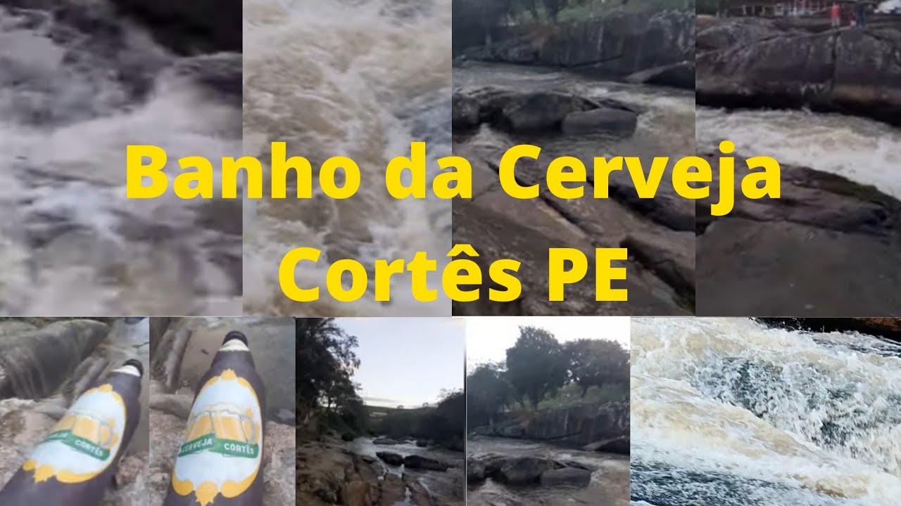 Parque Balne&aacute;rio Banho da Cerveja em Cort&ecirc;s PE zona da Mata Sul Pernambucana