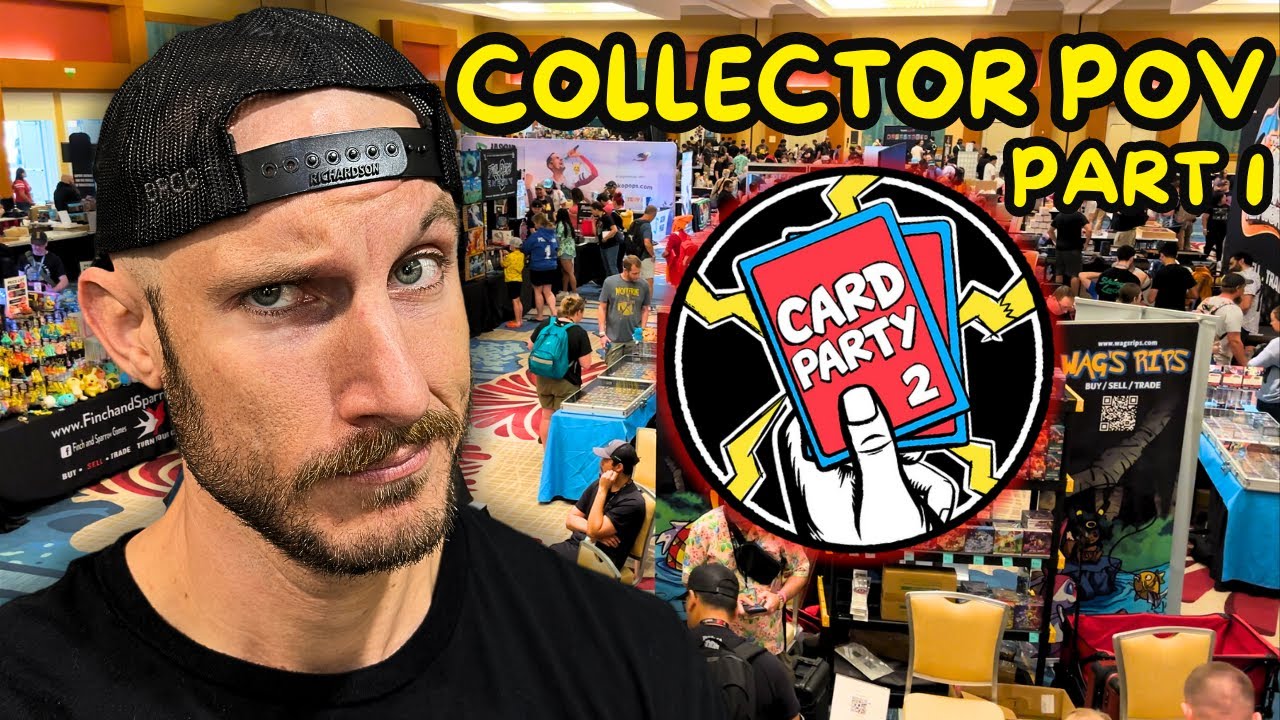 Buying Vintage Pokemon Cards at Card Party 2! (Collector POV)