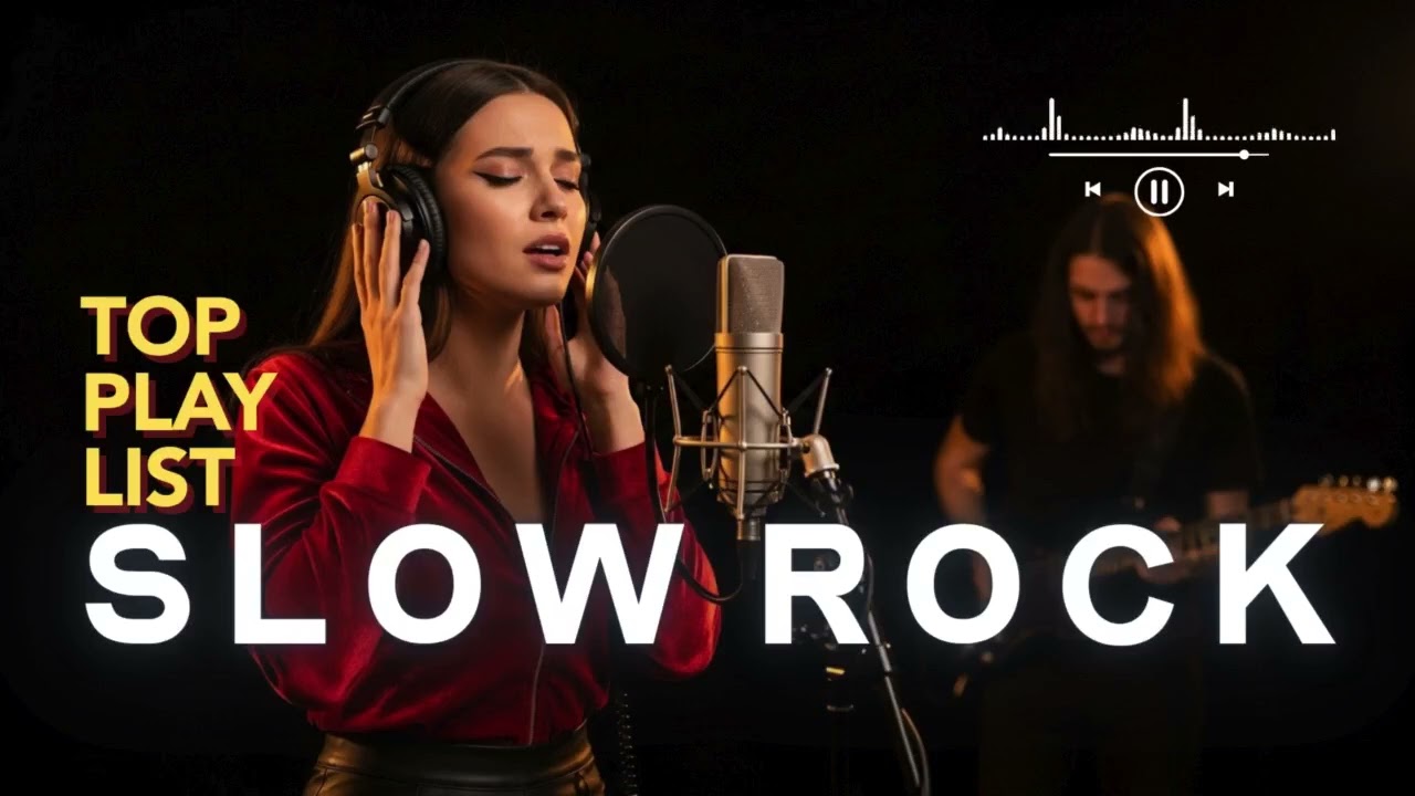 Relaxing Slow Rock Mix 2025 – Smooth Guitar Flow for Stress Relief & Reflection