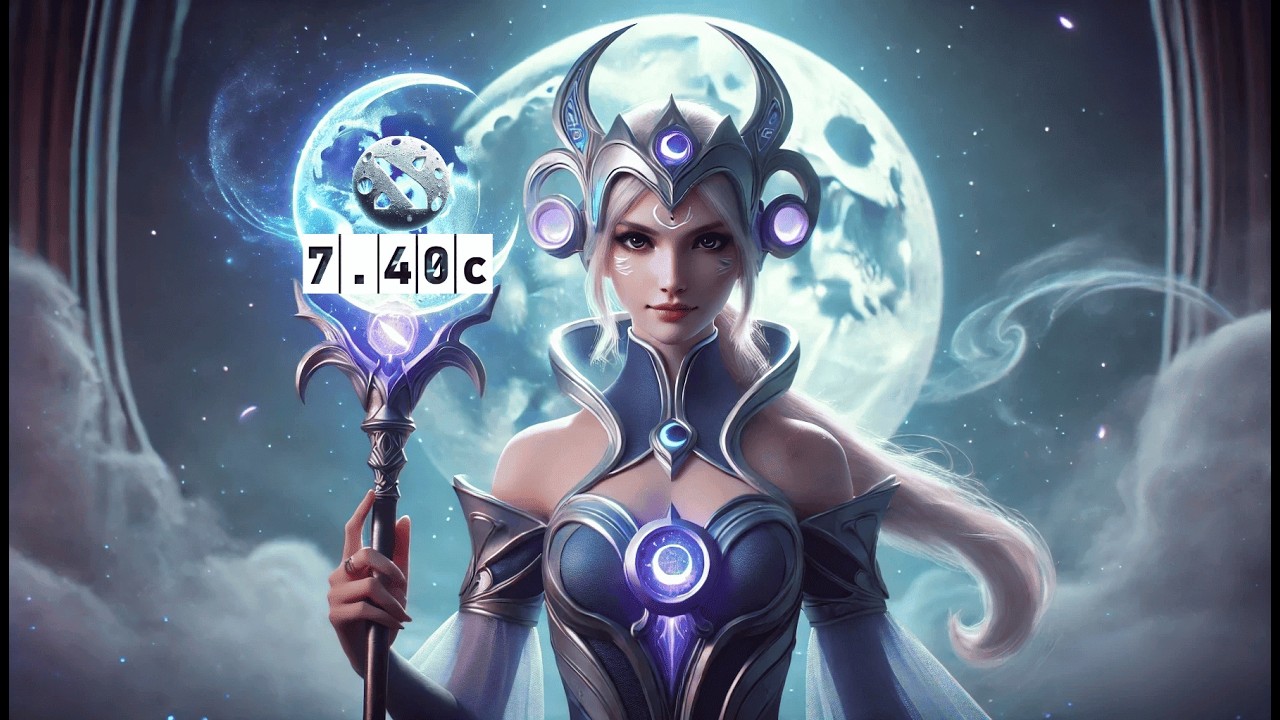 Думал закончим быстрее Carry Luna Turbo Dota 7.40c