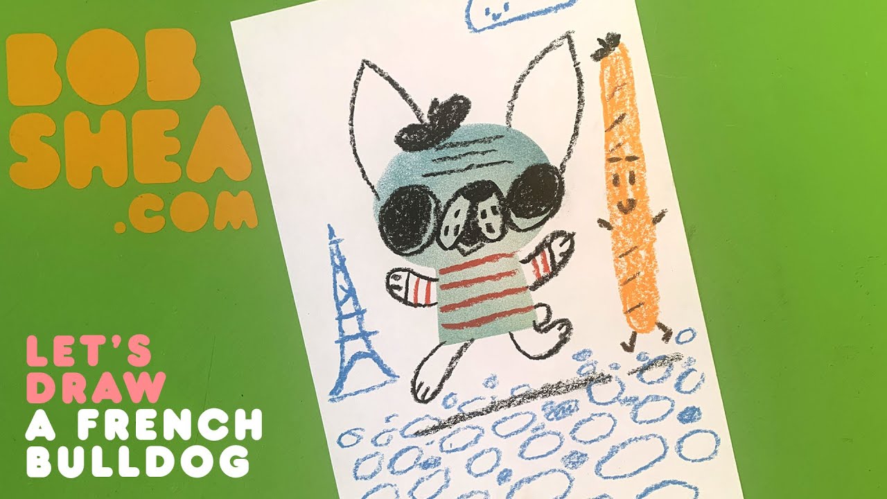 How to Draw a French Bulldog