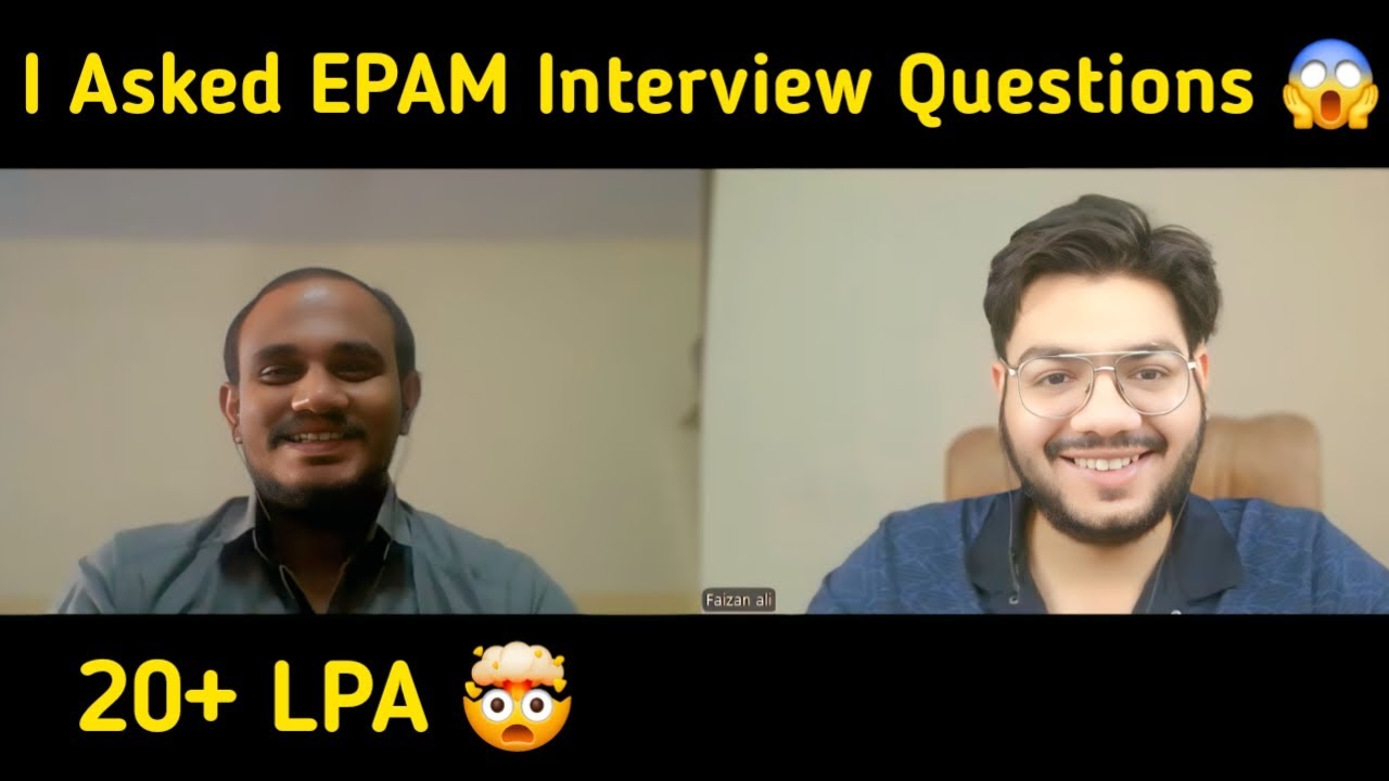 Can You Answer These EPAM Java Spring Boot Questions? | 3 Yrs Mock Interview