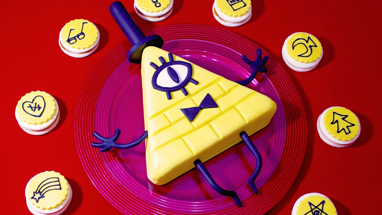 PASTEL DE BILL CIPHER | GRAVITY FALLS | #GravityFinale | LaRecetaMásDulce
