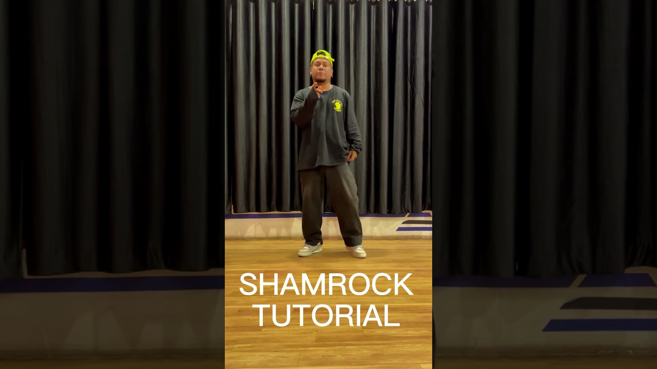 Shamrock Step Tutorial ✌️/ Hip Hop Step Shemrock . #danceinformationvlog #shortvideo #guidechannel