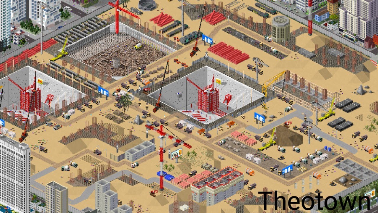 Largest Construction in Theotown.