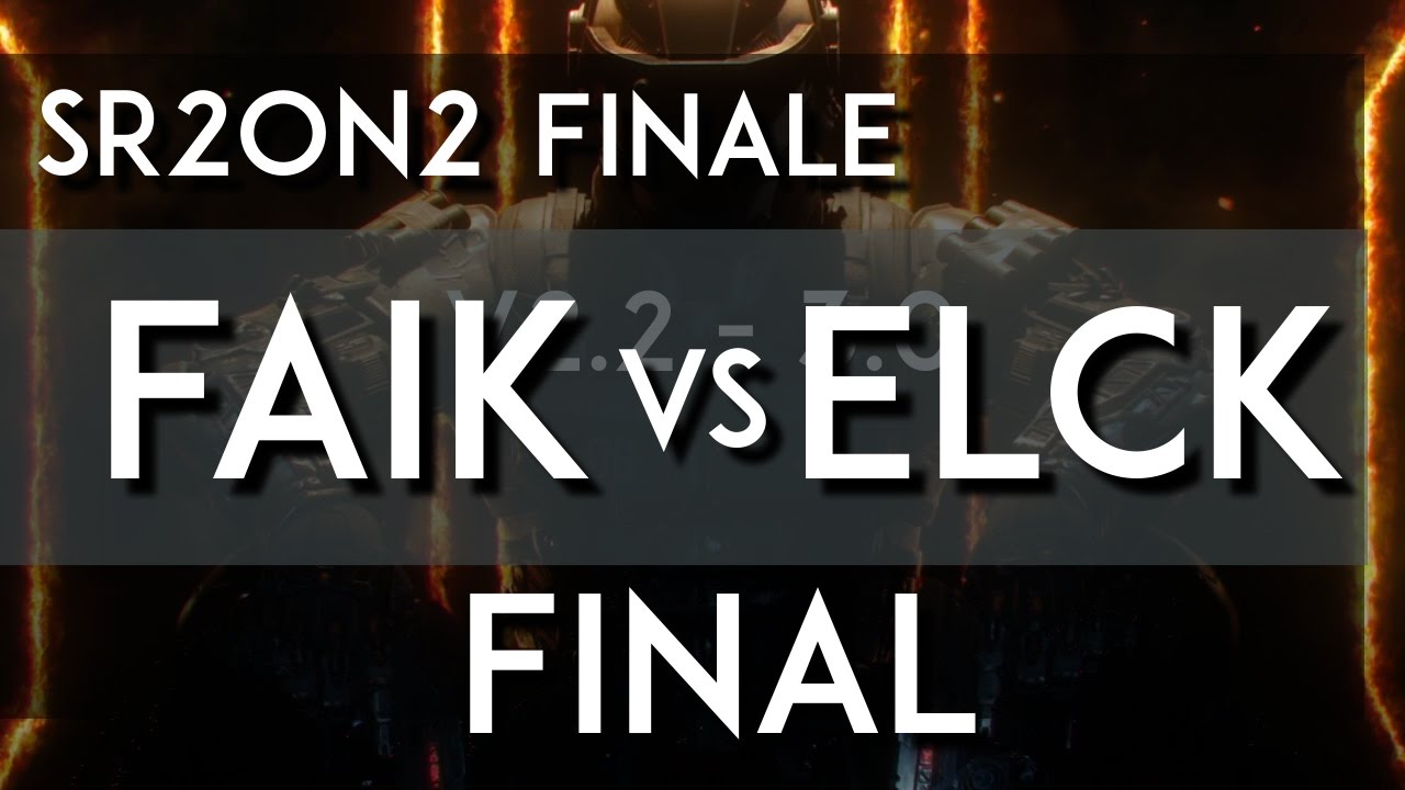FINALE CoD:BO3 SR2on2 Tournament 決勝 Faik vs えるかけ #SR2on2