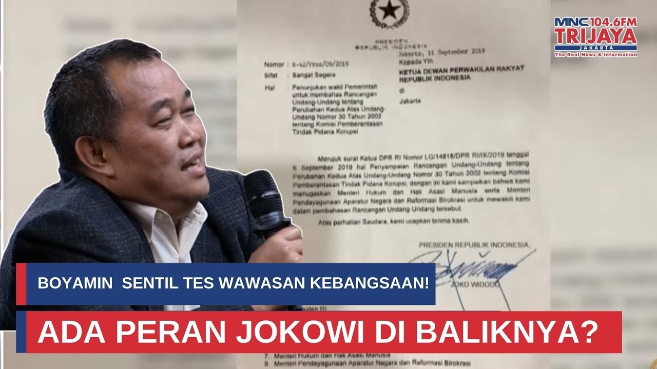 Blak-blakan! Boyamin Saiman Soroti Tes Wawasan Kebangsaan, Publik Pertanyakan Sikap Jokowi!