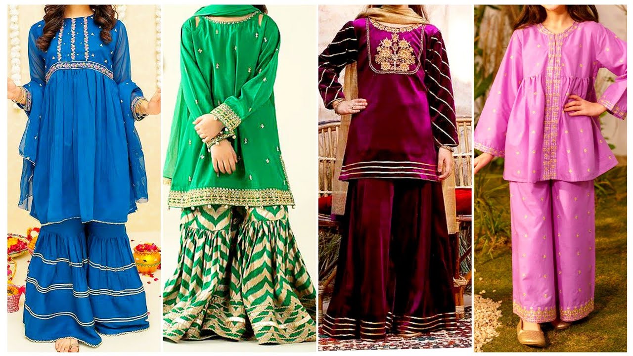 Most beautiful latest Eid dresses for girls / latest little girls dresses 2026