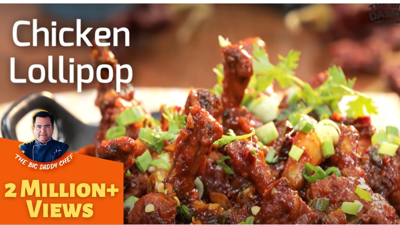 Super Easy and Crispy Chicken Lollipop |  चिकन लोलीपोप कैसे बनाये घर पर  |  Chef Ajay Chopra