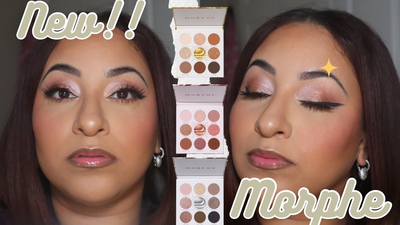 NEW!! MOPRHE RICH AND FOILED EYESHADOW PALETTES | FIRST IMPRESSION 💫
