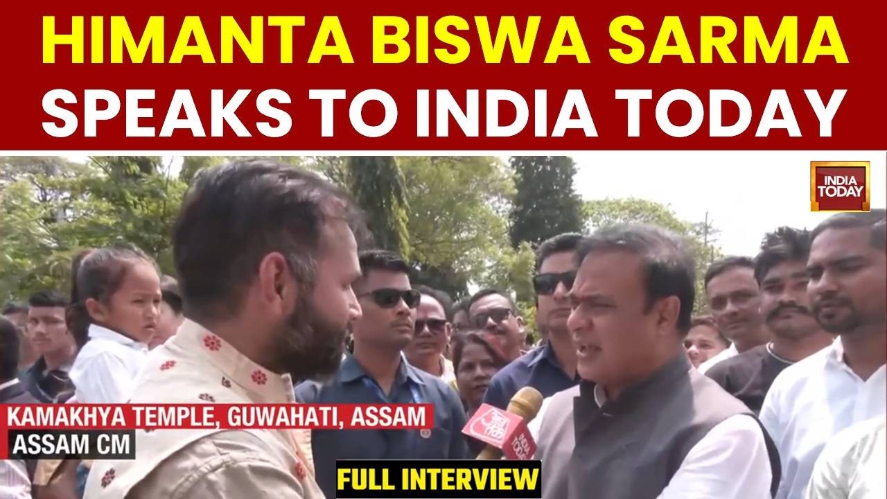 Assam Voting Day: CM Himanta Biswa Sarma Exclusively Speaks To India Today After Cating Vote