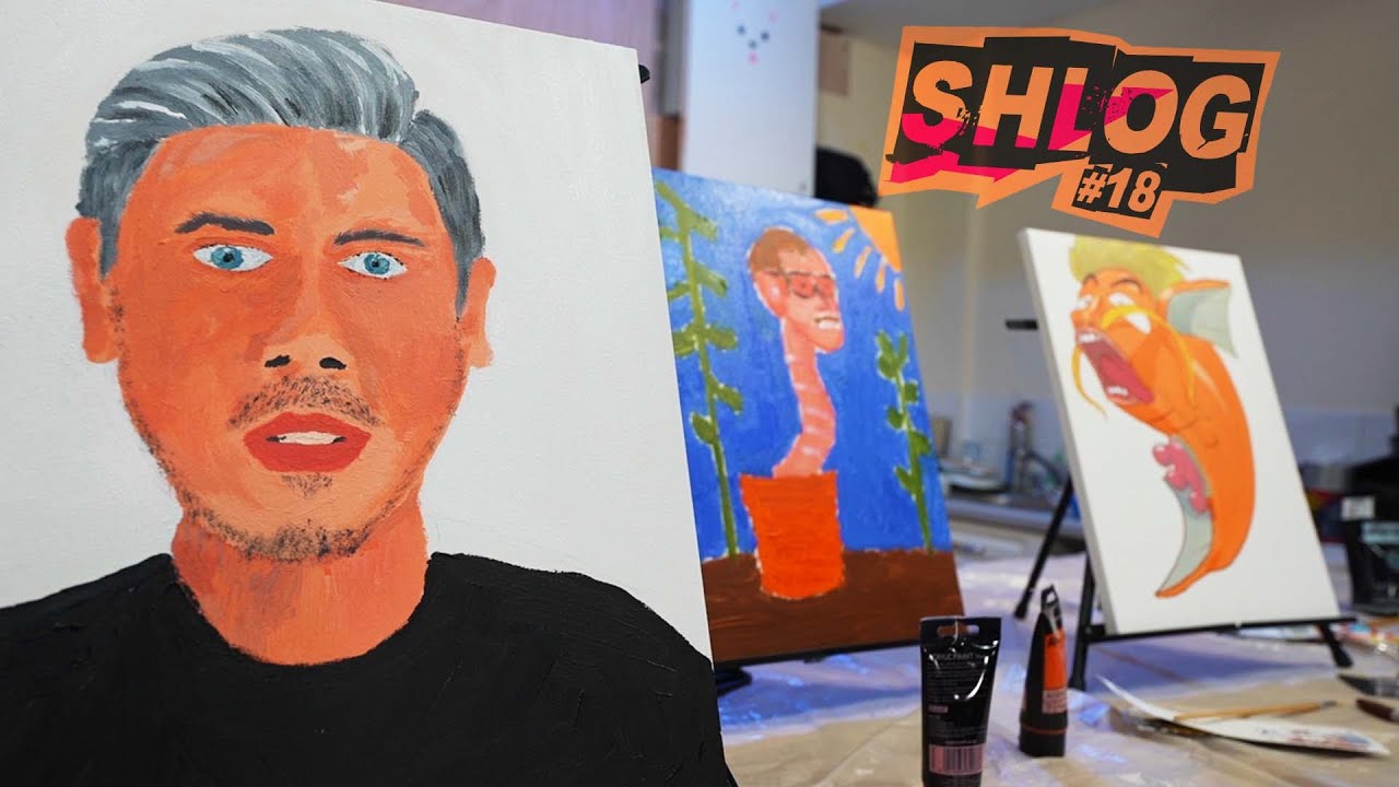 WE MADE A TRADING CARD 'GAME'! - SHLOG #18
