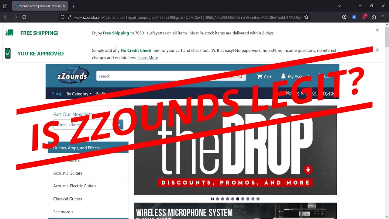 What Really Happens When You Order From ZZounds?
