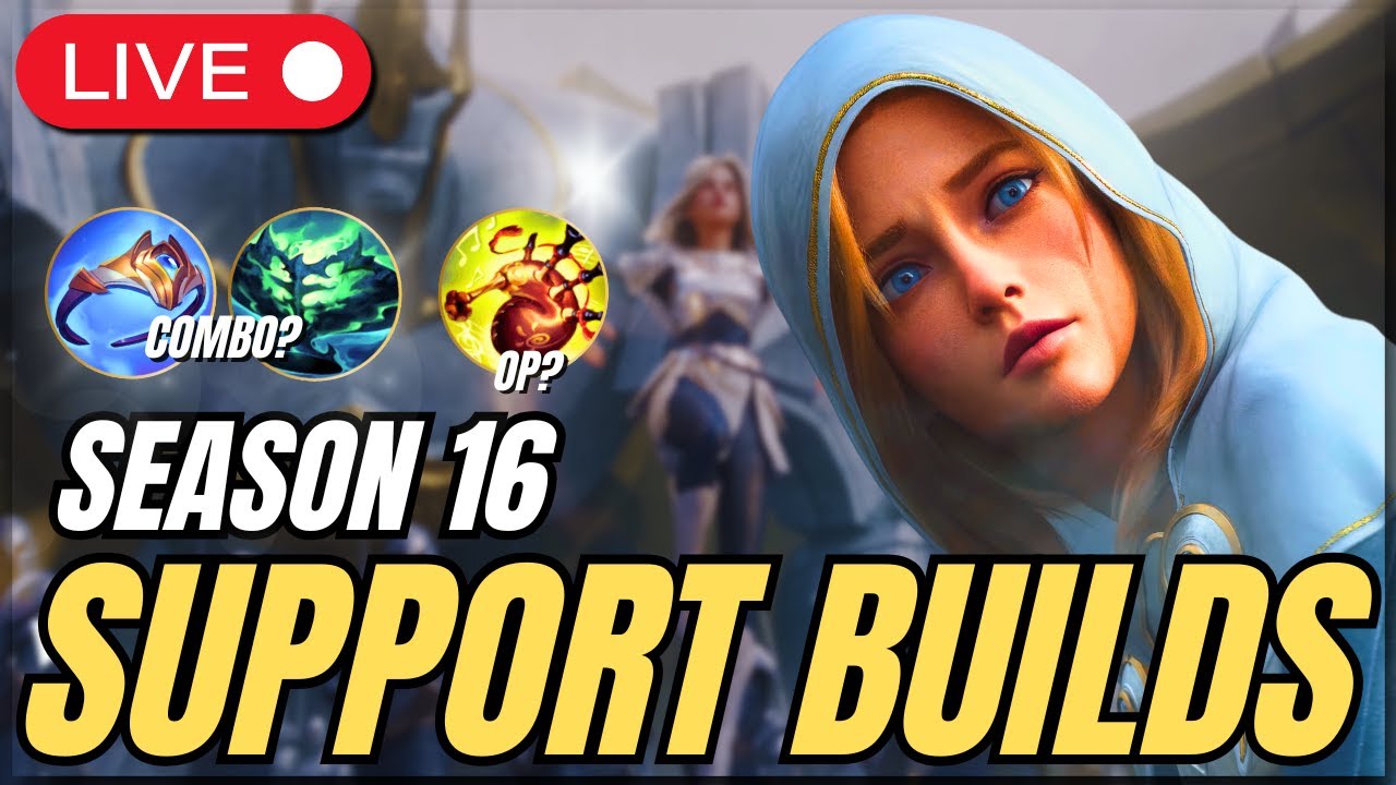 Educational Season 16 Support - Best Builds and New Winning Strategies for Soloq
