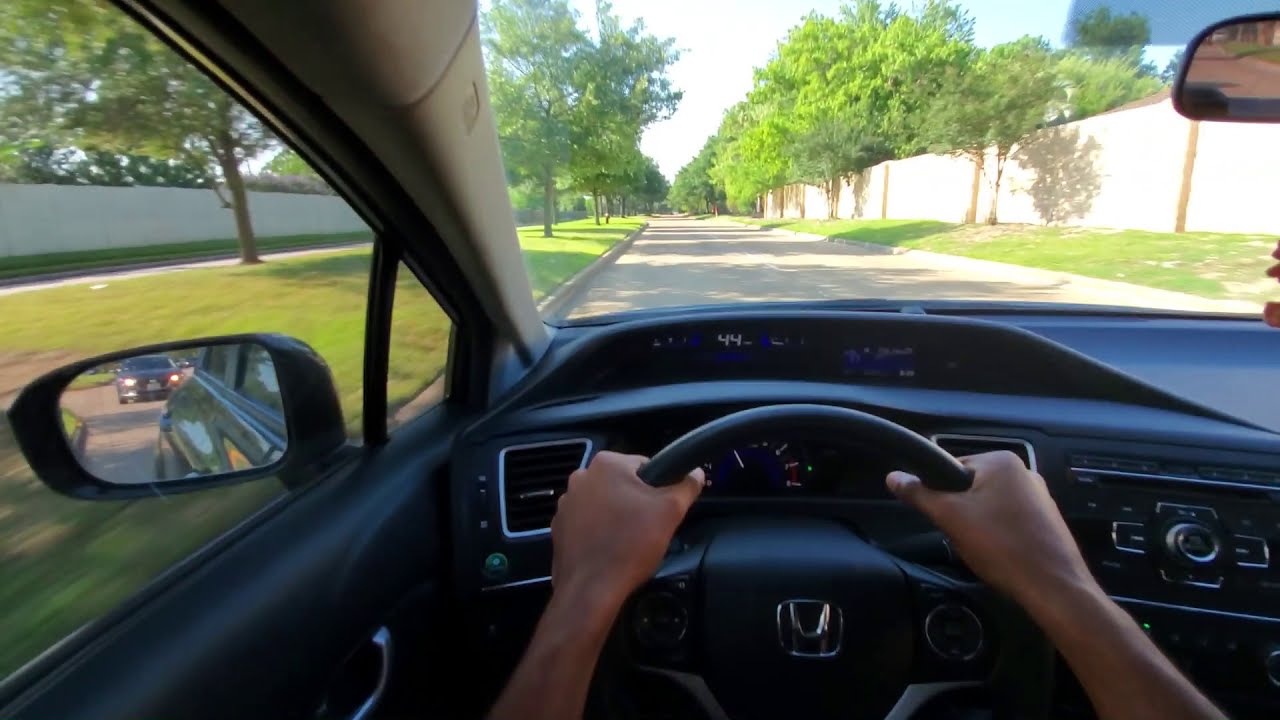 2014 Honda Civic LX (POV Drive) #hondacivic