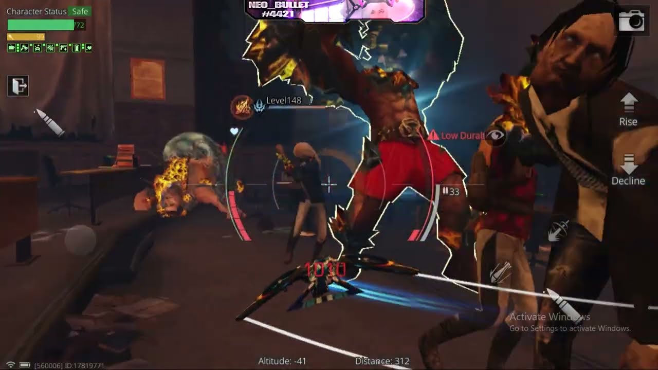 Lifeafter Death High Floor 275 Sniper Testing Damage