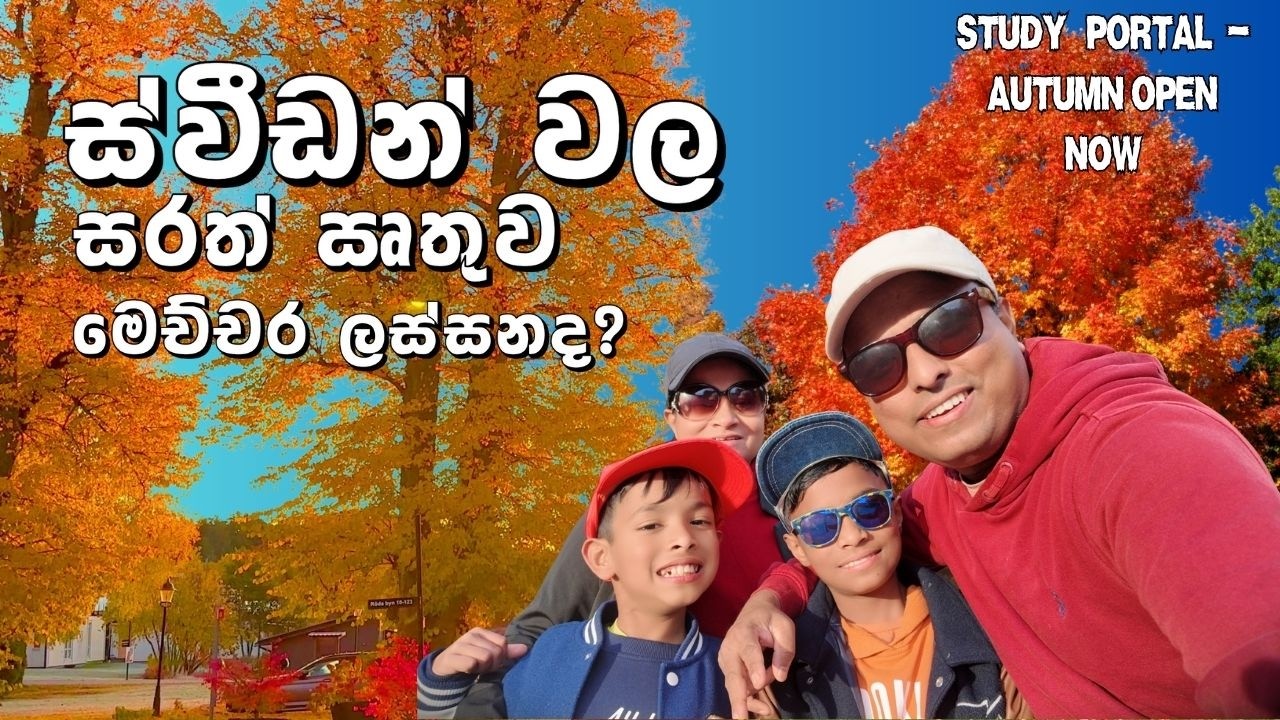 Discover the beauty of Sweden in autumn — golden leaves, peaceful parks, and cozy family vibes!