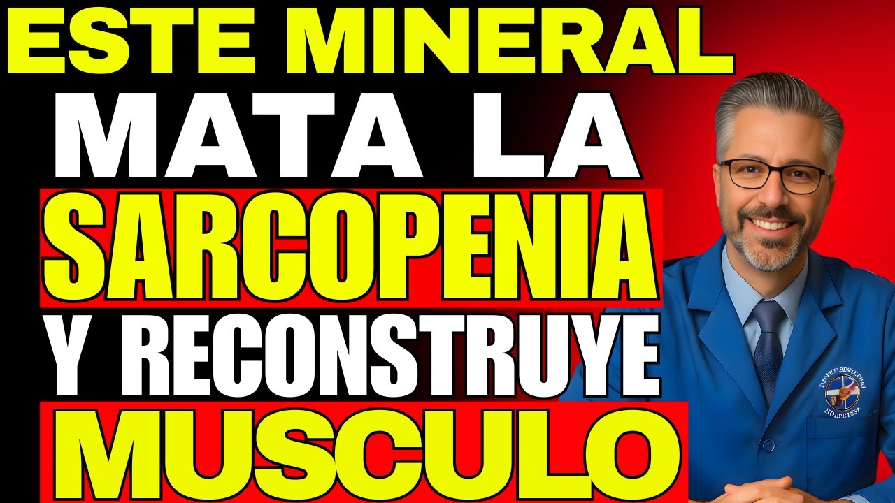 3 Minerales Clave que Debes Suplementar Despues de los 60 (Para Eliminar la Debilidad Muscular)