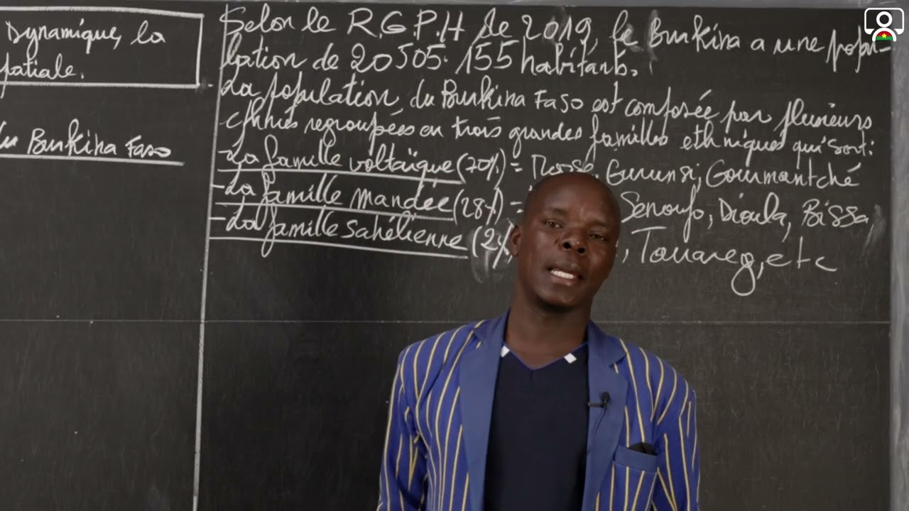 Cours - 5e - Géographie : La population du Burkina Faso 2/6
