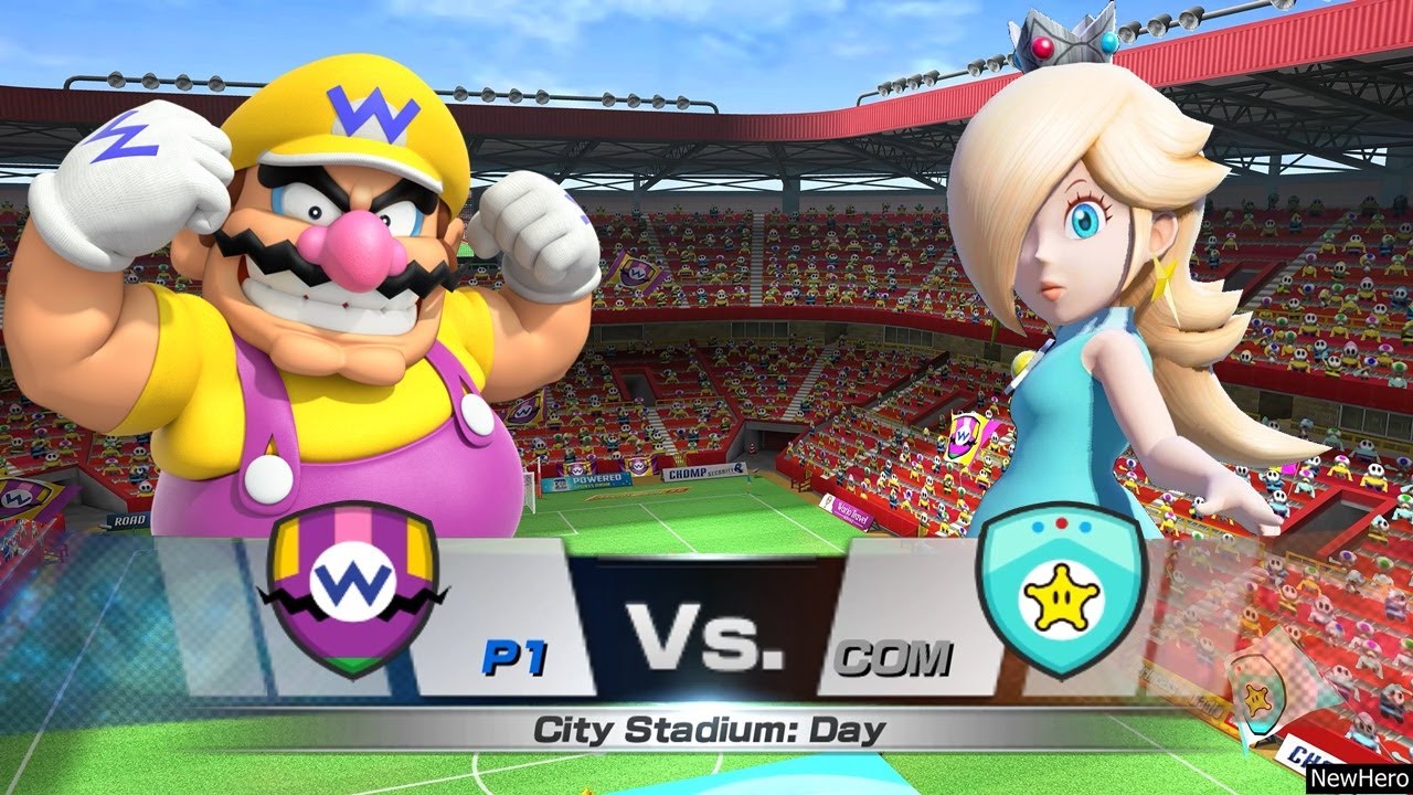 Mario Sports Superstars - Team Wario Vs. Team Rosalina