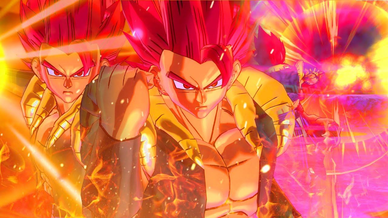 Dragon Ball Xenoverse 2 Mods: Gogeta Super Saiyan God Remastered! (DOWNLOAD)