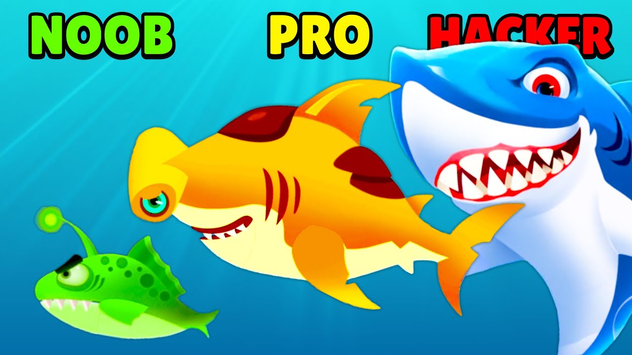🤢 NOOB vs 😎 PRO vs 😈 HACKER - Ocean Fish Evolution | Download App Store APK