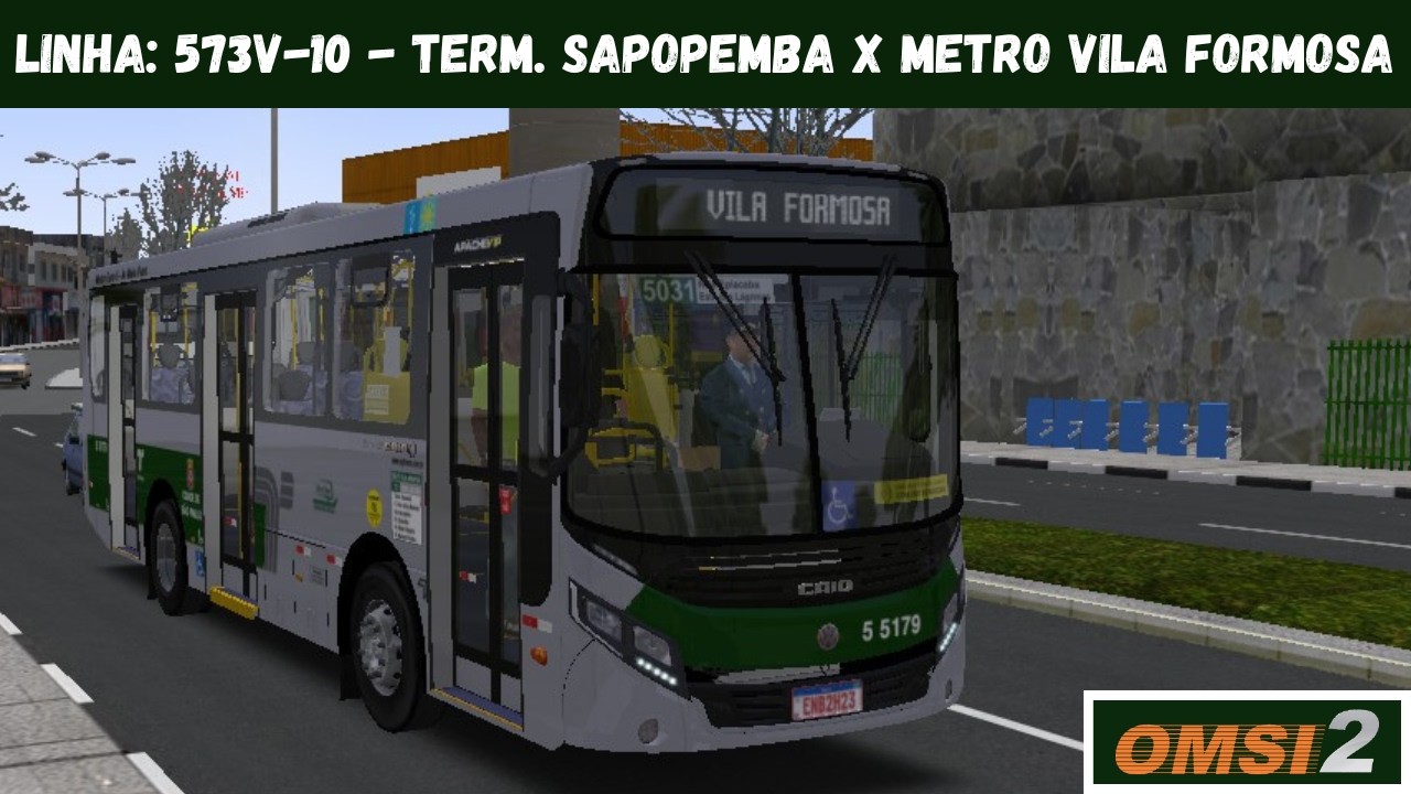 OMSI 2 | Caio Apache VIP IV: VW - 15.190 OD | Linha: 573V-10