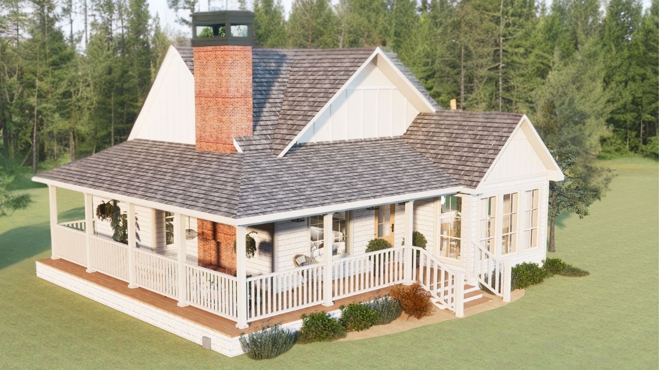 PREPARE To Be AMAZED! This Cottage House is Pure Perfection! 1100 sqft (100m2)