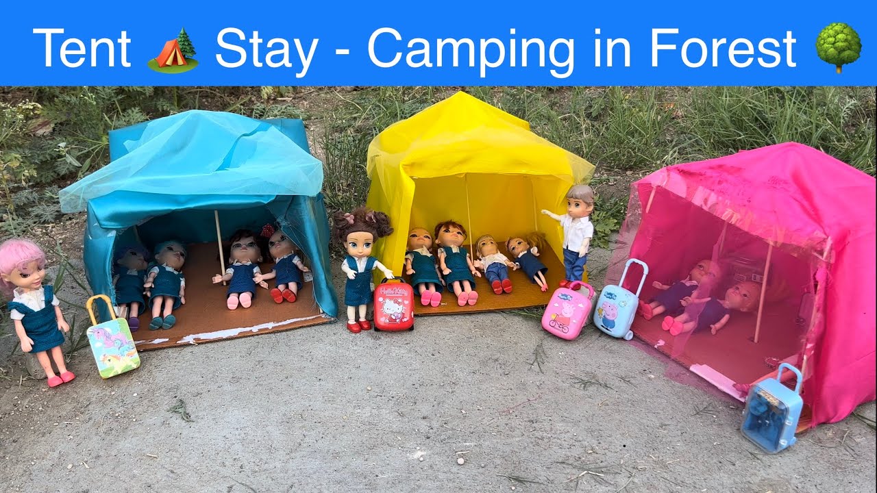 மண்வாசனை Episode 636 Tent Stay - Camping in wild forest #classicminifood #bunty