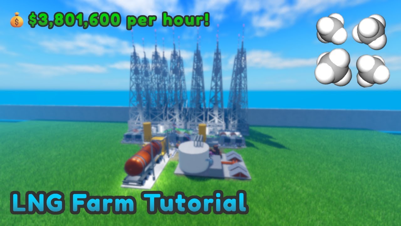 LNG Farm Tutorial | Industrialist Roblox