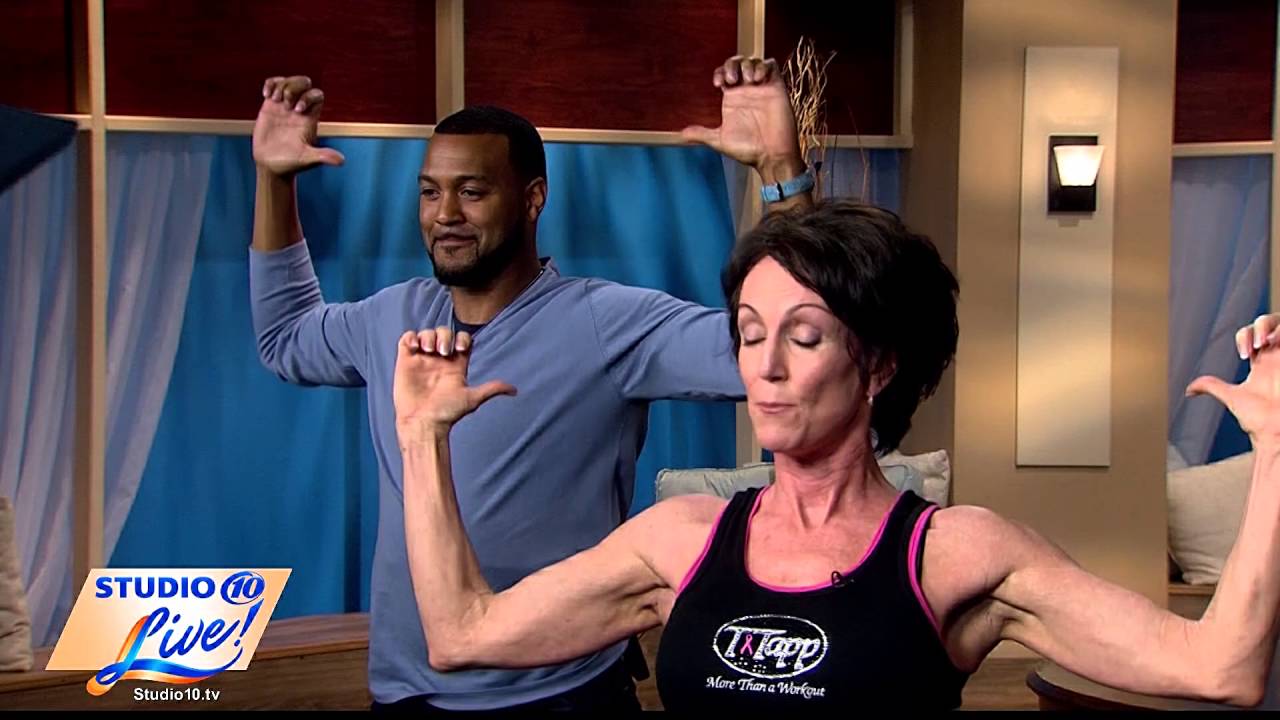 WTSP Great Day Tampa Bay 4/12/2016 T-Tapp Tuesdays - No Jump Jumping Jacks