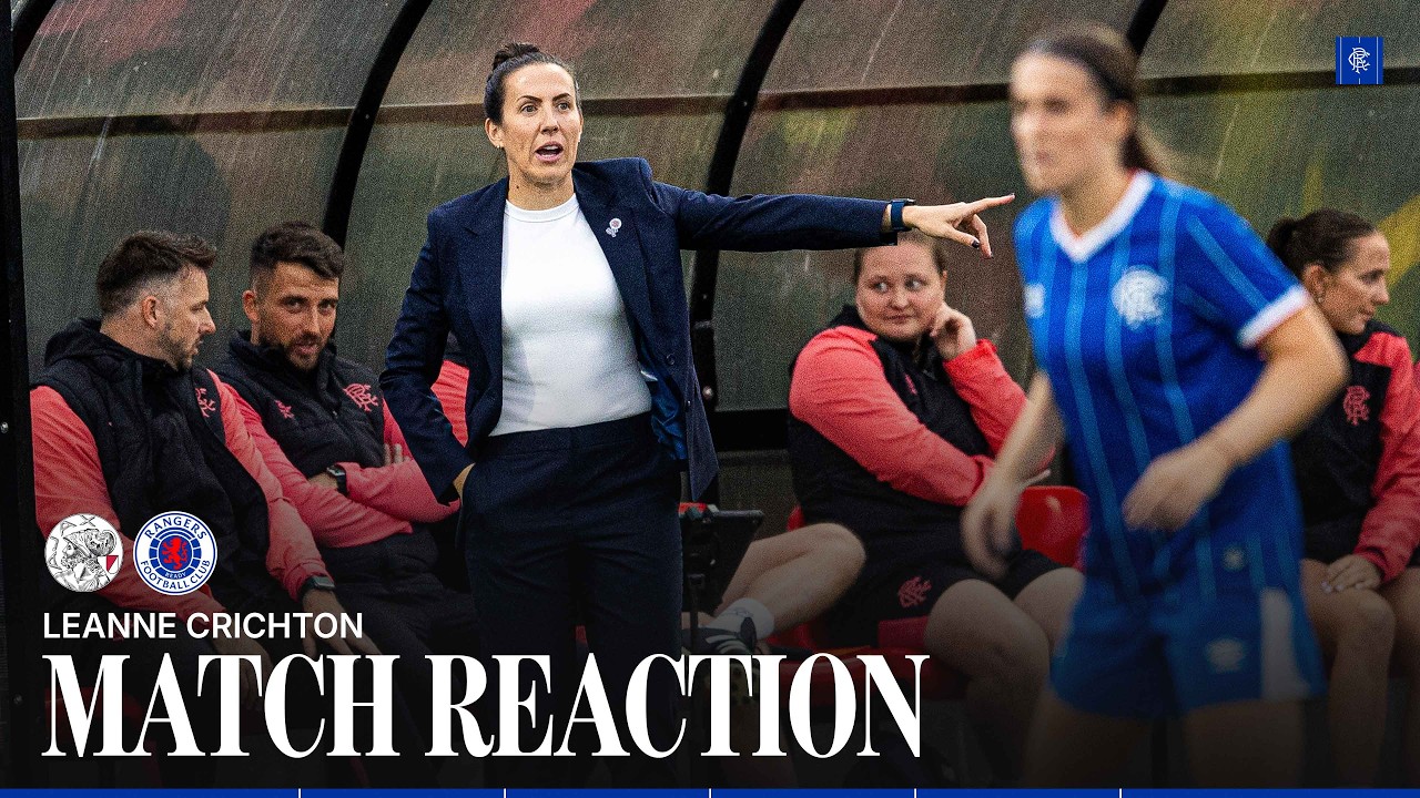 Leanne Crichton reflects on tonights game in the UWCL | 8 August 2026