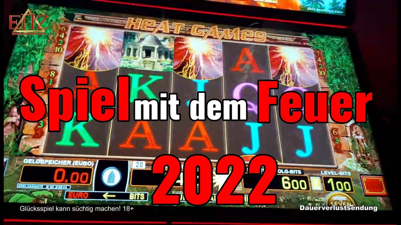🌋Spiel mit dem Burning Heat 🔥​Feuer 💯​Echte Spielo | ENZ Merkur, Novoline & Bally Wulff 2022
