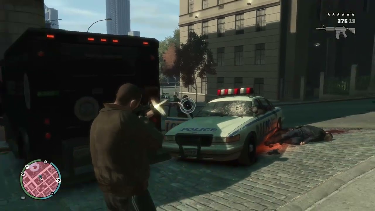 GTA IV persecución de 6 estrellas