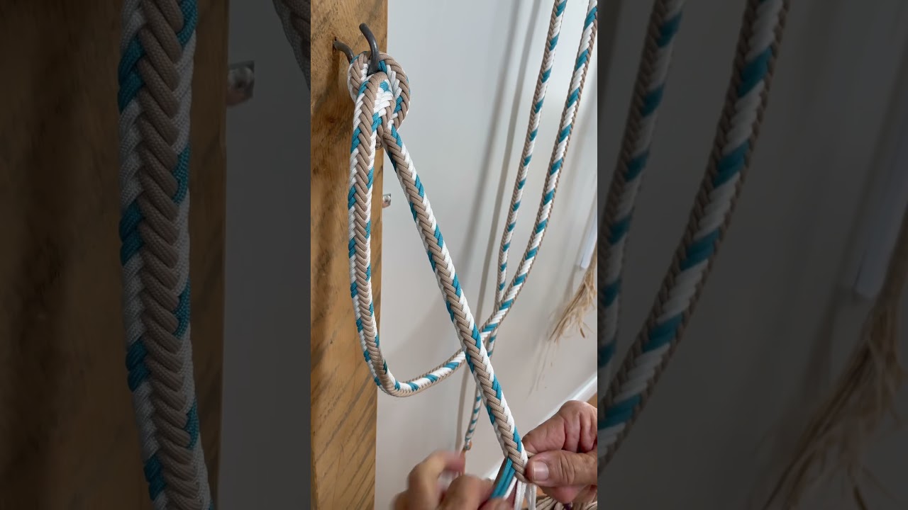 Mecate braiding example