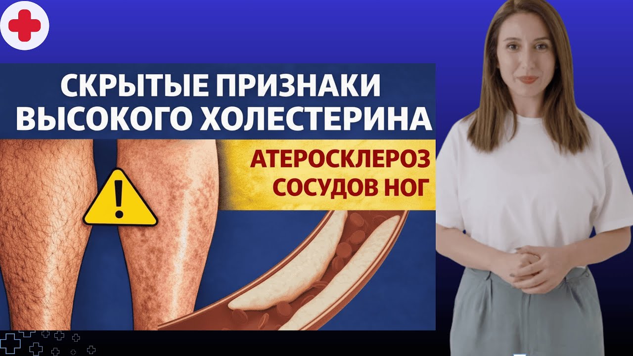 Ваши ноги «кричат» о холестерине! Самодиагностика за 5 минут