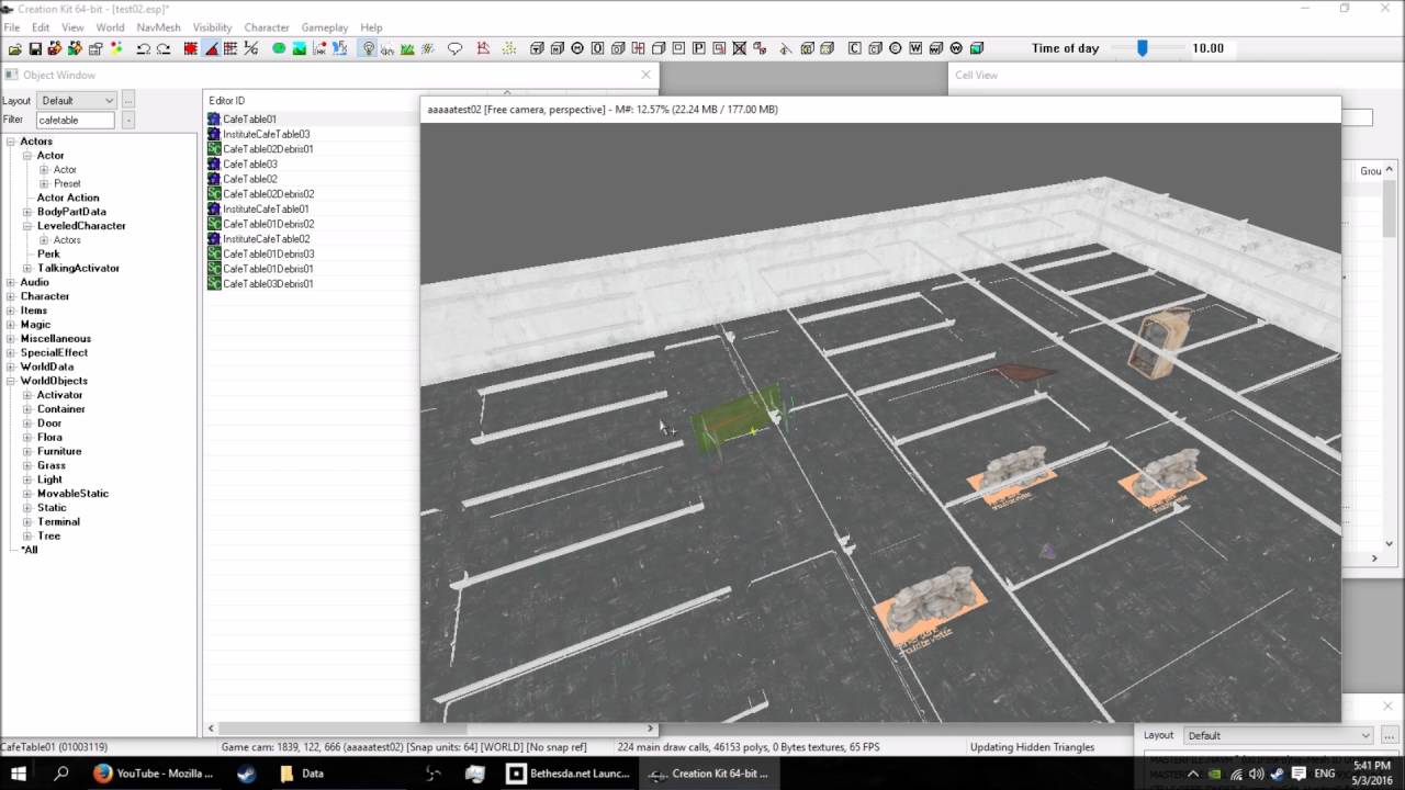Fallout 4 Creation Kit Basics : Tutorial Episode 6 Navmesh