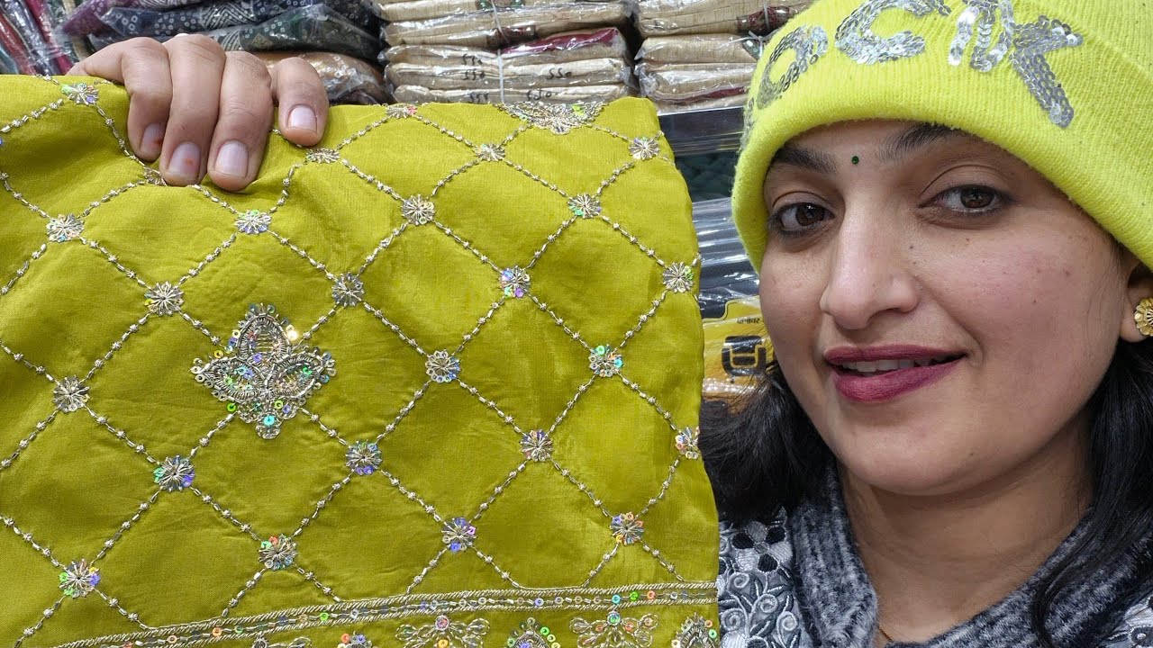 2026 New Tranding degine 💯pure Handwork 🔥 👌partywear suits wholesale rate m order no. 8199869098
