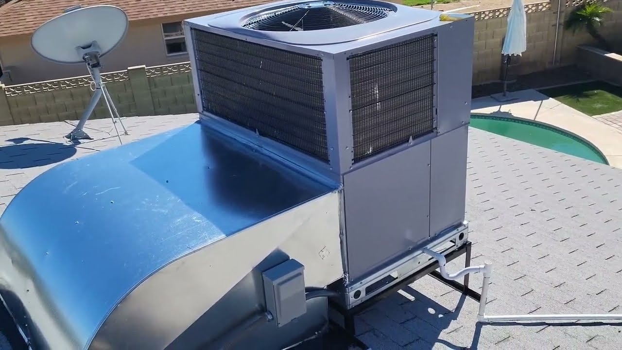 CURB TO ELBOW CONVERSION-AC REPLACEMENT PHOENIX ARIZONA 14 SEER DAY AND NIGHT HEAT PUMP PHOENIX