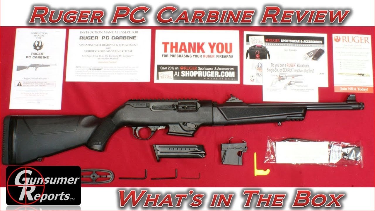 Ruger PC Carbine Review: Part 2 - What's In The Box
