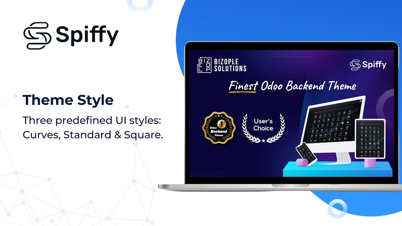Spiffy Odoo Backend Theme &ndash; Unique UI Styles for a Personalized Experience!
