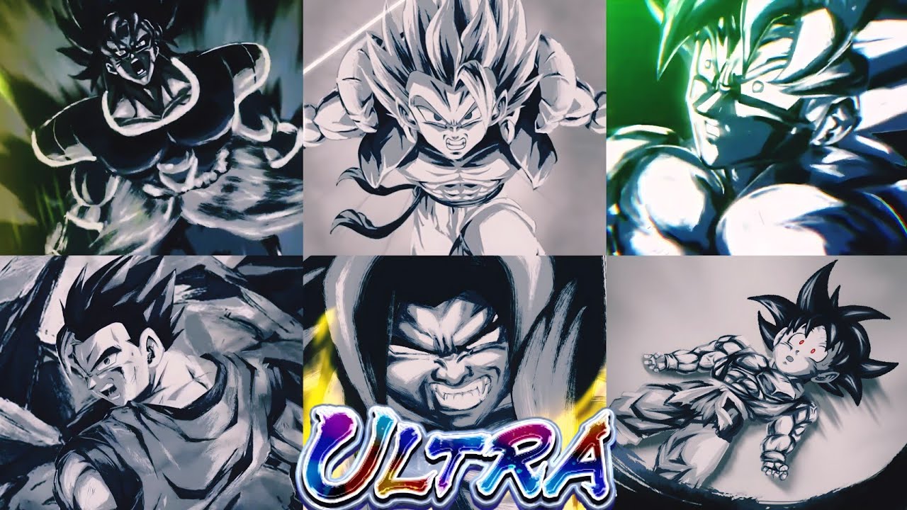 ВСЕ АНИМАЦИИ В СТИЛЕ ТУШИ ДЛЯ ULTRA-ПЕРСОНАЖЕЙ В DRAGON BALL LEGENDS 🔥!! [МАЙ 2026]
