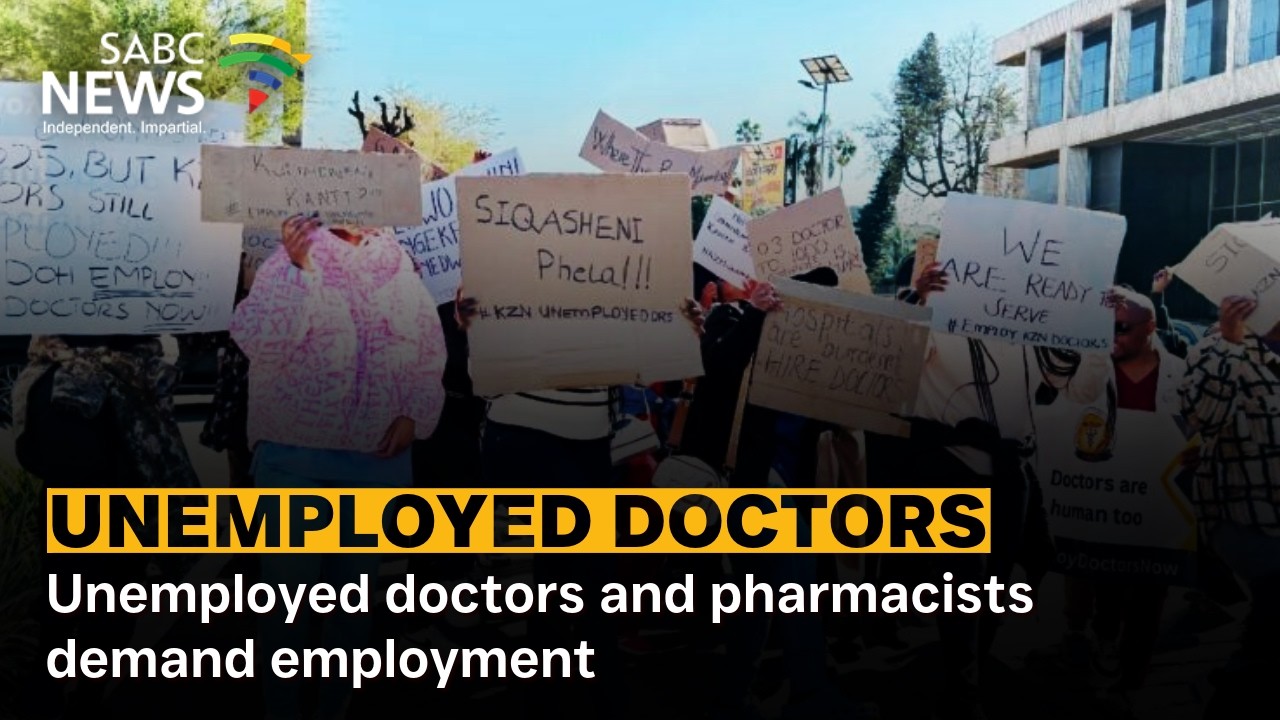 Unemployed doctors and pharmacists demand employment