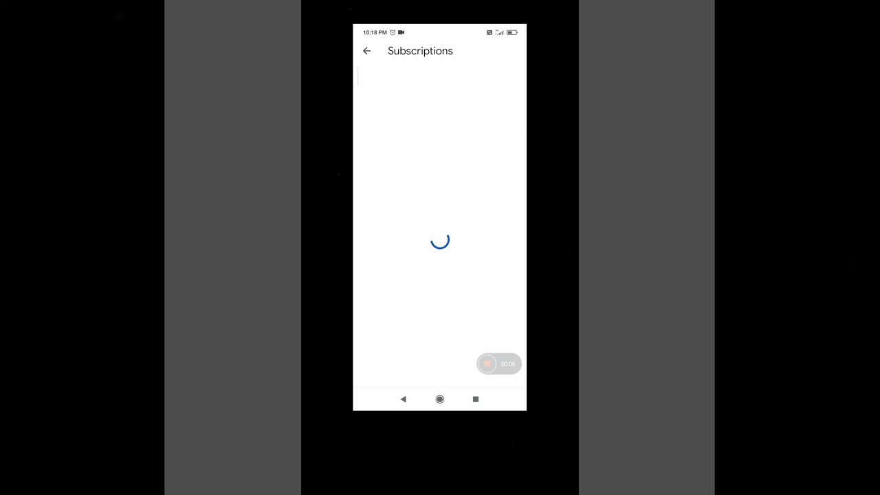 subscriptions in google play store #google #playstore #tricks